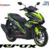 Decal Stiker Yamaha AEROX 155 VVA BLUE TECHNO